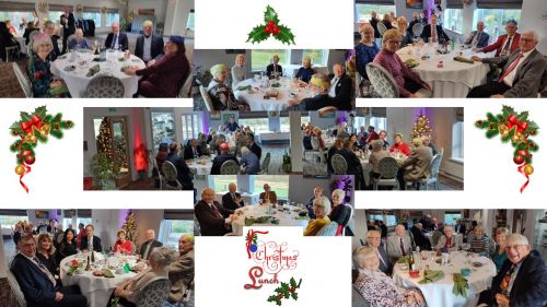 Christmas lunch picture Christmas lunch picture